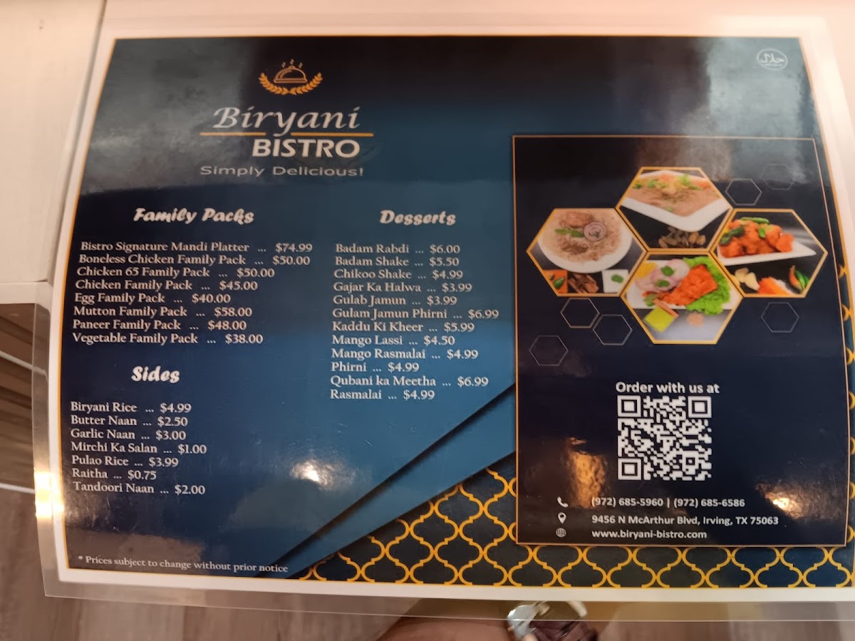 Biryani Bistro Menu - Image 4